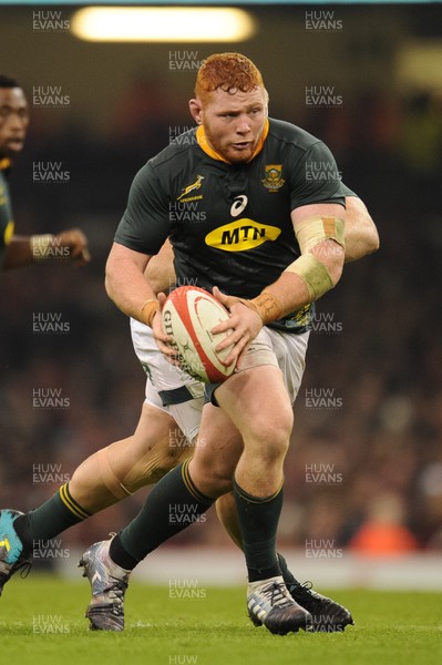 241118 - Wales v South Africa - Under Armour Series - Steven Kitshoff of South Africa 