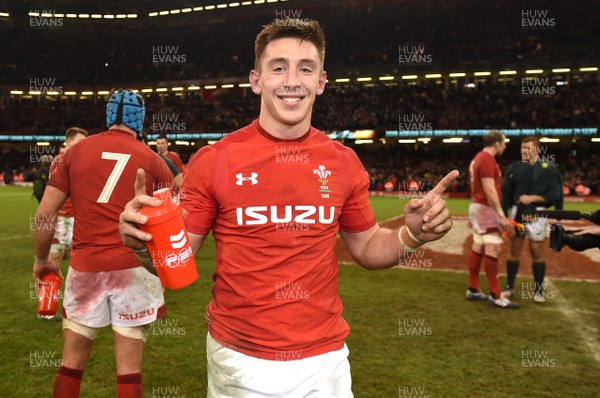 241118 - Wales v South Africa - Under Armour Series 2018 - Josh Adams of Wales at the end of the game