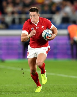 271019 - Wales v South Africa - Rugby World Cup Semi-Final - Josh Adams of Wales