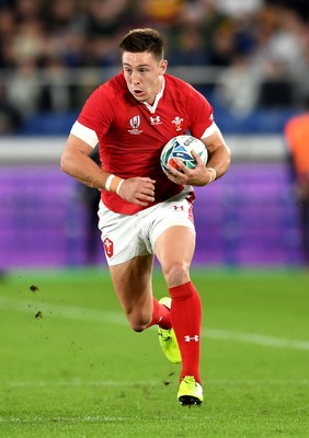 271019 - Wales v South Africa - Rugby World Cup Semi-Final - Josh Adams of Wales