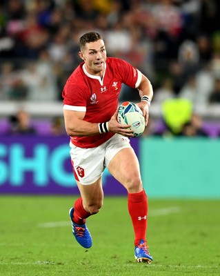 271019 - Wales v South Africa - Rugby World Cup Semi-Final - George North of Wales