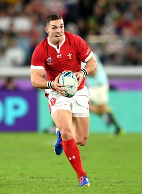 271019 - Wales v South Africa - Rugby World Cup Semi-Final - George North of Wales