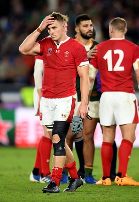 271019 - Wales v South Africa - Rugby World Cup Semi-Final - Jonathan Davies of Wales