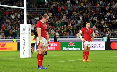 271019 - Wales v South Africa - Rugby World Cup Semi-Final - Alun Wyn Jones of Wales