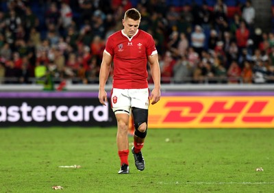 271019 - Wales v South Africa - Rugby World Cup Semi-Final - Jonathan Davies of Wales