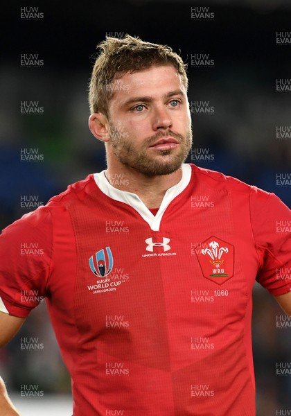 271019 - Wales v South Africa - Rugby World Cup Semi-Final - An emotional Leigh Halfpenny of Wales at full time