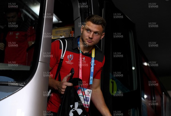 271019 - Wales v South Africa - Rugby World Cup Semi-Final - Dan Biggar of Wales arrives