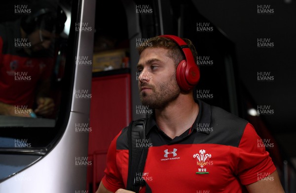 271019 - Wales v South Africa - Rugby World Cup Semi-Final - Leigh Halfpenny of Wales arrives