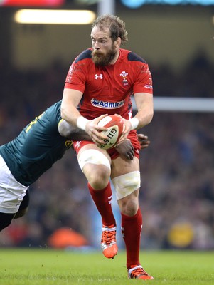 291114 - Wales v South Africa - Dove Men Series -Alun Wyn Jones of Wales