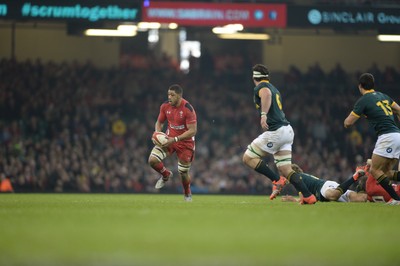 291114 - Wales v South Africa - Dove Men Series -Taulupe Faletau of Wales