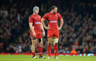 291114 - Wales v South Africa - Dove Men Series -Jonathan Davies and Jamie Roberts