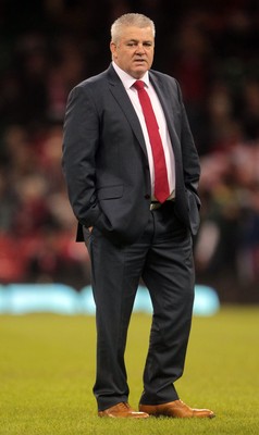 291114 - Wales v South Africa - Dove Men Series - Wales Coach Warren Gatland 