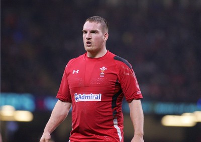 291114 - Wales v South Africa - Dove Men+Care Series -Gethin Jenkins of Wales