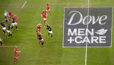 291114 - Wales v South Africa, Dove Men Series 2014, Cardiff - General view of the Millennium Stadium during the match