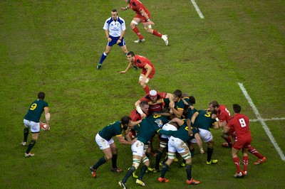 291114 - Wales v South Africa, Dove Men Series 2014, Cardiff - General view of the Millennium Stadium during the match