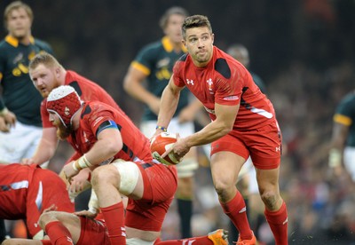 291114 - Wales v South Africa - Dove Men Series - Rhys Webb of Wales