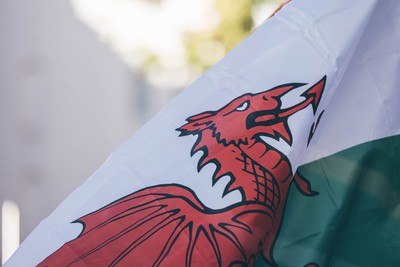 291125 - Wales v South Africa - Quilter Nations Series - Matchday colour in Cardiff City Centre ahead of the game 