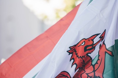 291125 - Wales v South Africa - Quilter Nations Series - Matchday colour in Cardiff City Centre ahead of the game 