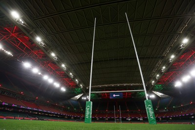 291125 - Wales v South Africa Springboks - Quilter Nations Series - General View of the Principality Stadium before the game
