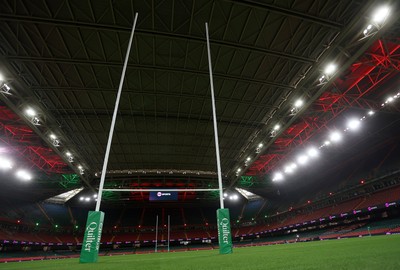 291125 - Wales v South Africa Springboks - Quilter Nations Series - General View of the Principality Stadium before the game