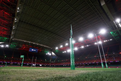291125 - Wales v South Africa Springboks - Quilter Nations Series - General View of the Principality Stadium before the game