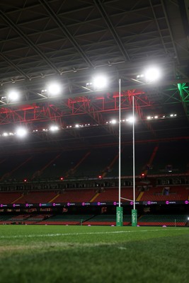 291125 - Wales v South Africa Springboks - Quilter Nations Series - General View of the Principality Stadium before the game