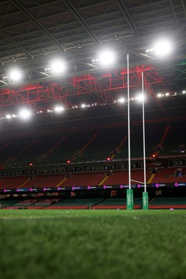 291125 - Wales v South Africa Springboks - Quilter Nations Series - General View of the Principality Stadium before the game
