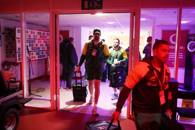 291125 - Wales v South Africa Springboks - Quilter Nations Series - Eben Etzebeth of South Africa arrives at the stadium