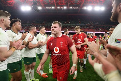 291125 - Wales v South Africa Springboks - Quilter Nations Series - Dewi Lake of Wales at full time