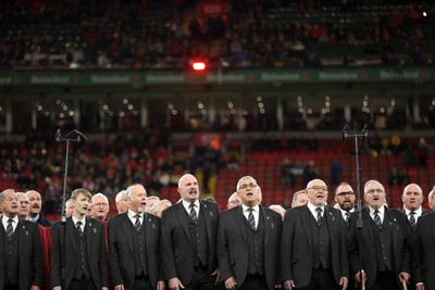 291125 - Wales v South Africa Springboks - Quilter Nations Series - Choir