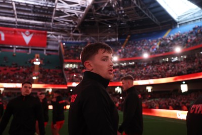 291125 - Wales v South Africa Springboks - Quilter Nations Series - Alex Mann of Wales 