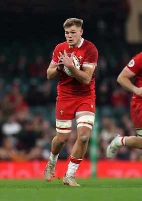 291125 - Wales v South Africa Springboks - Quilter Nations Series - Taine Plumtree of Wales 