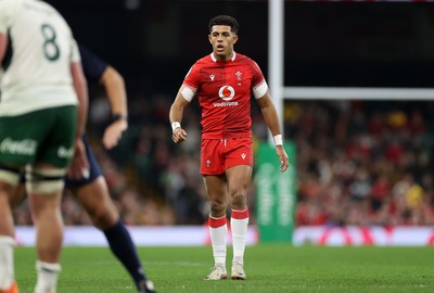 291125 - Wales v South Africa Springboks - Quilter Nations Series - Rio Dyer of Wales 