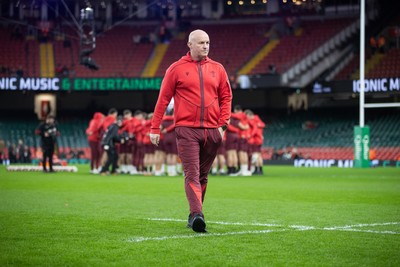 291125 - Wales v South Africa Springboks - Quilter Nations Series - Team Manager Martyn Williams