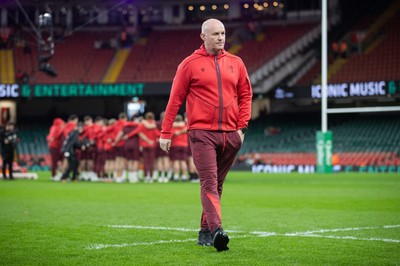 291125 - Wales v South Africa Springboks - Quilter Nations Series - Team Manager Martyn Williams