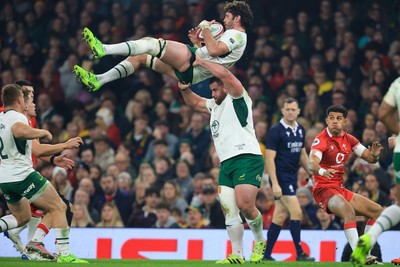 291125 - Wales v South Africa - Quilter Nations Series - Ruan Nortje of South Africa