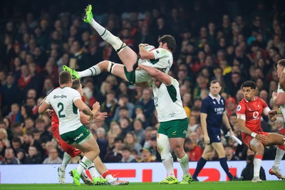 291125 - Wales v South Africa - Quilter Nations Series - Ruan Nortje of South Africa