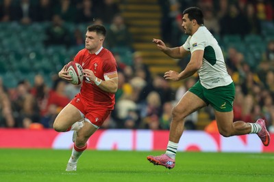 291125 - Wales v South Africa - Quilter Nations Series - Joe Roberts of Wales 