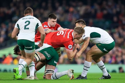 291125 - Wales v South Africa - Quilter Nations Series - Taine Plumtree of Wales
