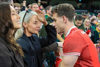 291125 - Wales v South Africa - Quilter Nations Series - Kieran Hardy of Wales after the match