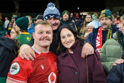 291125 - Wales v South Africa - Quilter Nations Series - Dewi Lake of Wales after the match  