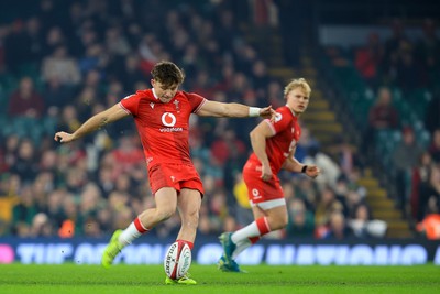 291125 - Wales v South Africa - Quilter Nations Series - Dan Edwards of Wales 