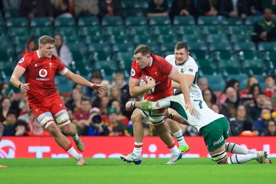 291125 - Wales v South Africa - Quilter Nations Series - Ben Carter of Wales 