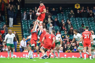 291125 - Wales v South Africa - Quilter Nations Series - Rhys Davies of Wales 