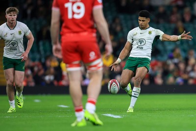 291125 - Wales v South Africa - Quilter Nations Series - Sacha Feinberg-Mngomezulu of South Africa