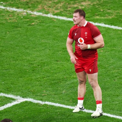 291125 - Wales v South Africa - Quilter Nations Series - Dewi Lake of Wales