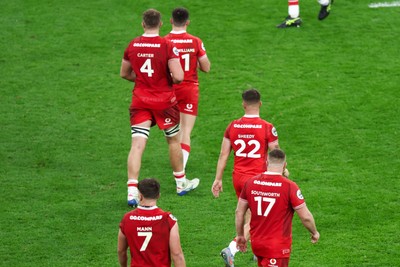 291125 - Wales v South Africa - Quilter Nations Series - Wales players