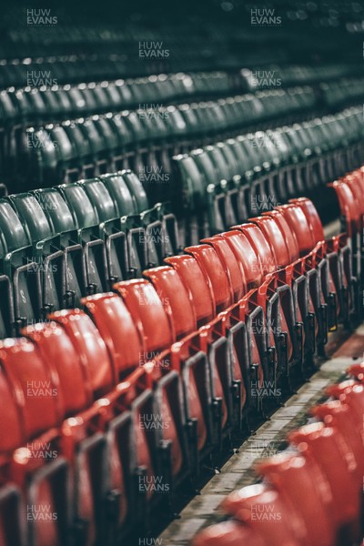 291125 - Wales v South Africa - Quilter Nations Series - General views of Principality Stadium ahead of the game 