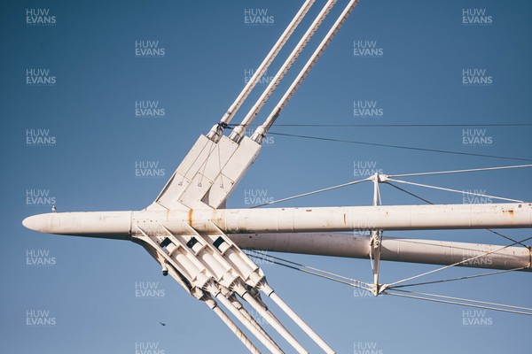 291125 - Wales v South Africa - Quilter Nations Series - General views of Principality Stadium ahead of the game 