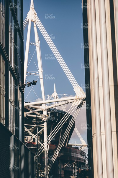 291125 - Wales v South Africa - Quilter Nations Series - General views of Principality Stadium ahead of the game 